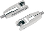 Accutronix Chrome Rear Folding Footpeg Mounts (FPMT501-C)