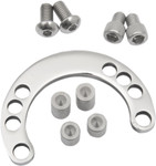 Accutronix Adjustable Triple Tree 0 Degree 41mm Chrome Fork Stop Kit (TFS125-P)