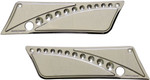 Accutronix Drilled Chrome Saddlebag Latch Cover (BLC9313-DC)