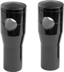 Accutronix 4" Smooth Black Handlebar Risers (HRS1354-B)