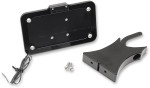 Accutronix Side Mount Black License Plate Assembly (LPF121HV-B)