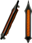 Accutronix Tribal Slotted Night Series Bag Lights w/Amber LED (BL02-LSN)