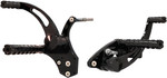 Accutronix AK Slotted Muzzle Brake Black Forward Controls (FC103-SSAKB)