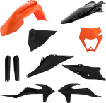 Acerbis Orange/Black Full Body Plastic Kit (2791545225)