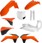 Acerbis Orange/White/Black Full Body Plastic Kit (2449585226)