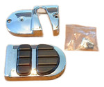 Kuryakyn Chrome ISO Brake Pedal Pad (4025)