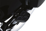 Kuryakyn Black Kinetic Mini Floorboards w/Male Mount Adaptors (7612)