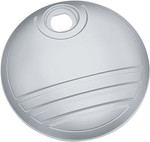 Kuryakyn Chrome Tri-Line Fuel Door (6968)