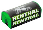 Renthal Fatbar Black/White/Green Handlebar Pad (P318)