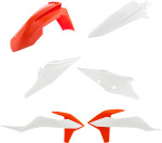 Acerbis White/Orange 22 Complete Plastic Body Kit (2726507428)