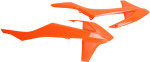 Acerbis Orange Plastic Radiator Shrouds/Scoops (2421085226)