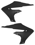 Acerbis Black Plastic Radiator Shrouds/Scoops (2685870001)