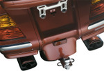 Kuryakyn Chrome Ball & Black Bolt-On Trailer Hitch (7642)