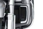 Kuryakyn Black Tracer LED Fairing Lower Grill Inserts (5064)