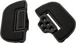 Kuryakyn Black Driver/Passenger Ribbed Floorboards (4357)