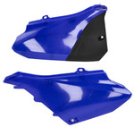 Acerbis Blue/Black Plastic Rear Side Panels for 2022-Up Yamaha YZ85 (2936241034)