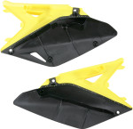 Acerbis Black/Yellow Plastic Rear Side Panels (2171921017)