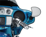 Kuryakyn FLHX Matte Black Adjustable Mirror Mount (6575)
