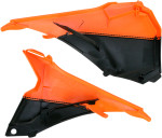 Acerbis Orange/Black Plastic Airbox Cover (2314291008)