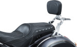 Kuryakyn Chrome Multi-Purpose Backrest Mount Kit (7094)