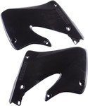 Acerbis Black Plastic Radiator Shrouds/Scoops (2071300001)