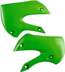 Acerbis Green Plastic Radiator Shrouds/Scoops (2043770006)