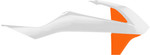 Acerbis White/Orange Plastic Radiator Shrouds/Scoops (2685965412)