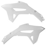 Acerbis White Plastic Radiator Shrouds/Scoops (2858860002)