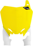 Acerbis Yellow Plastic Front Number Plate (2527390231)