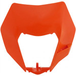 Acerbis Orange Plastic Headlight Mask (2732070237)