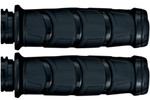 Kuryakyn Gloss Black Kinetic Handlebar Grips (6353)