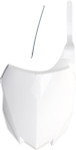 Acerbis White Plastic Front Number Plate (2314150002)
