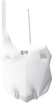 Acerbis White Plastic Front Number Plate (2314150002)