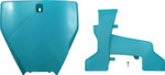 Acerbis Teal/Metallic Front Number Plate (2726577441)
