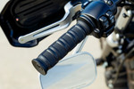 Kuryakyn Black Dual Cable Dillinger Handlebar Grips (6673)