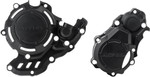 Acerbis X-Power Black Clutch/Ignition Cover Kit (2732130001)