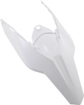 Acerbis White Plastic Rear Fender w/Side Cowling (2082000002)