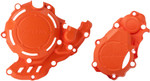 Acerbis X-Power Orange Clutch/Ignition Cover Kit (2732135226)