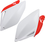 Acerbis Red/White Plastic Rear Side Panels (2043240215)