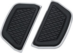 Kuryakyn Chrome Passenger Hex Floorboard Inserts (5902)