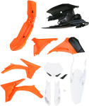 Acerbis Orage/Black Full Body Plastic Kit (2205282882)