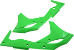 Acerbis Green Plastic Radiator Shrouds/Scoops (2630610006)