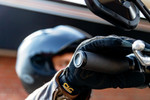 Kuryakyn TBW Black Thresher Handlebar Grips (5943)