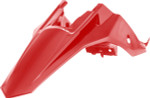 Acerbis Red Plastic Rear Fender w/Side Cowling (2449660004)