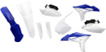 Acerbis Full Body Plastic Kit | Wht/Blue/Blk | '10-13 Yamaha YZ250F (2198013713)