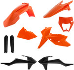 Acerbis Orange/Black Full Body Plastic Kit (2733426345)