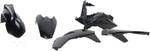 Acerbis Black Complete Plastic Body Kit (2374130001)
