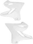 Acerbis White Plastic Radiator Shrouds/Scoops (2402980002)