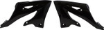 Acerbis Black Plastic Radiator Shrouds/Scoops (2936170001)