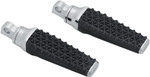 Kuryakyn Thresher Footpegs w/Adaptors | Chrome/Black (5952)